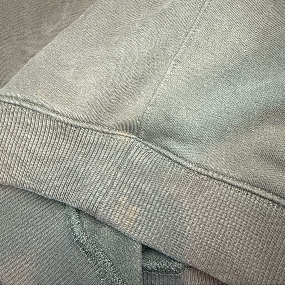 Lacoste Men’s XXL Olive Green Sweatshirt – Embroidered Logo Graphic - Picture 8 of 10